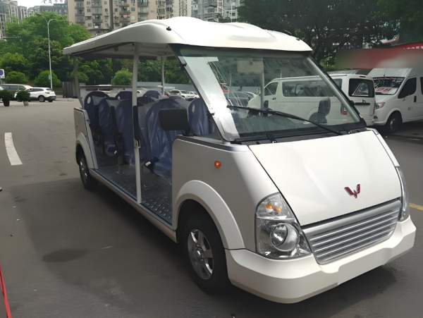 五菱11座电动观光车